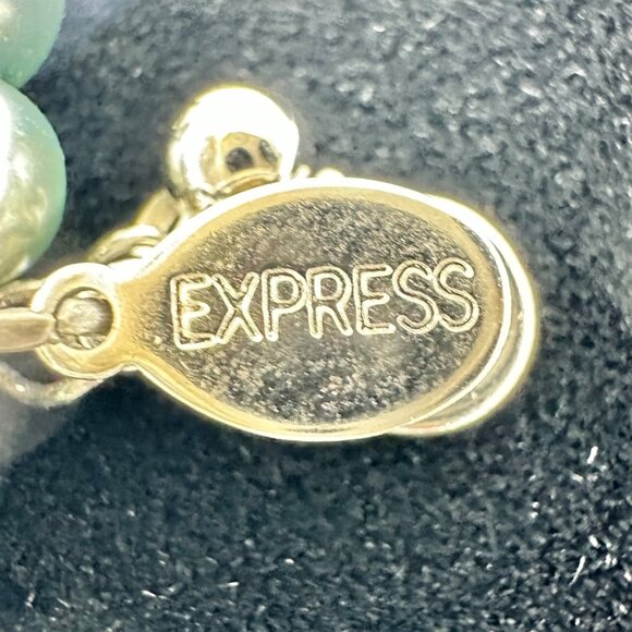 Elegant Express Graduated Gray Faux Pearl Choker Necklace Lobster Clasp 15 inch - Picture 3 of 3